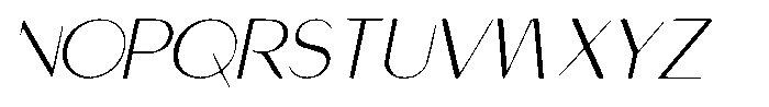 Murisa Evangelista Italic Font UPPERCASE
