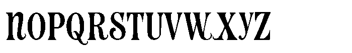 Murisa Evelyn Font UPPERCASE