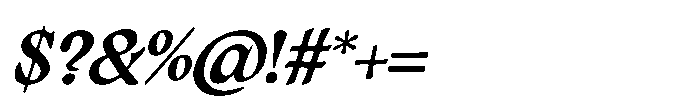 Murisa Fiasco Italic Font OTHER CHARS