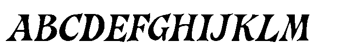 Murisa Fiasco Italic Font UPPERCASE