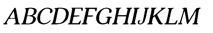 Murisa Hana Italic Font UPPERCASE