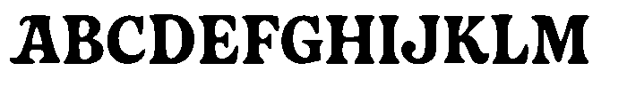 Murisa Huff Regular Font UPPERCASE