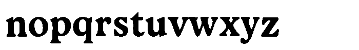 Murisa Huff Regular Font LOWERCASE