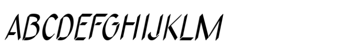 Murisa Killick Italic Font UPPERCASE