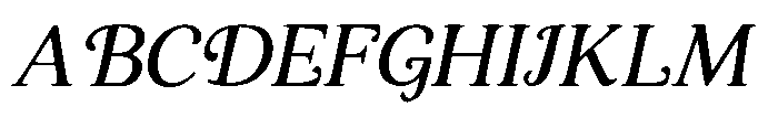 Murisa Lilblack Italic Font UPPERCASE