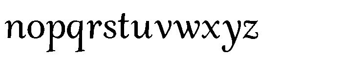 Murisa Lilblack Regular Font LOWERCASE