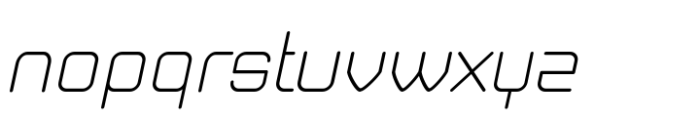 Murisa Marishka Italic Font LOWERCASE