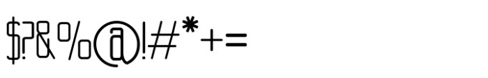 Murisa Mondriana Regular Font OTHER CHARS