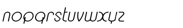 Murisa Monolinia Bold Italic Font LOWERCASE