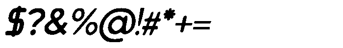 Murisa Onsu Italic Font OTHER CHARS