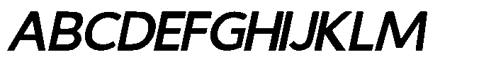 Murisa Onsu Italic Font UPPERCASE