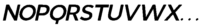 Murisa Onsu Italic Font UPPERCASE