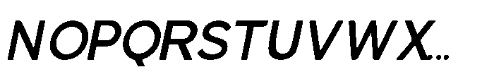 Murisa Rae Italic Font UPPERCASE