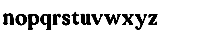 Murisa Regis Bold Font LOWERCASE