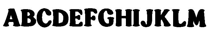 Murisa Regis Heavy Font UPPERCASE