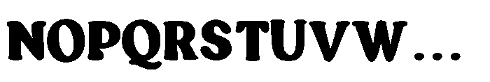 Murisa Regis Heavy Font UPPERCASE