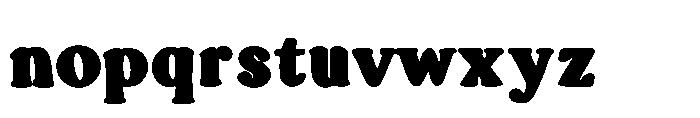 Murisa Regis Heavy Font LOWERCASE