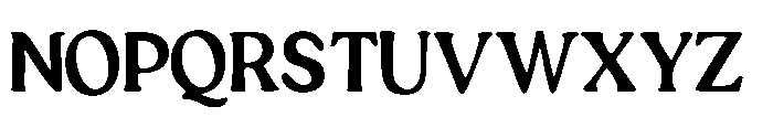 Murisa Regis Regular Font UPPERCASE