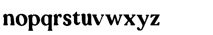 Murisa Regis Regular Font LOWERCASE