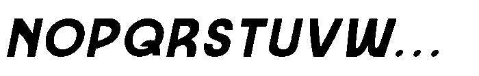 Murisa Ruben Italic Font UPPERCASE