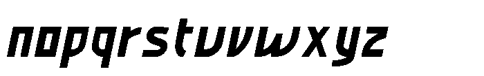 Murisa Ruben Italic Font LOWERCASE