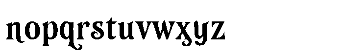 Murisa Sza Regular Font LOWERCASE