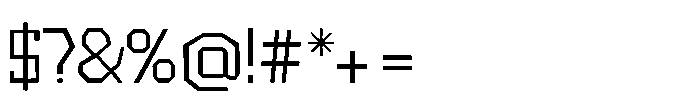 Murisa Takao Regular Font OTHER CHARS