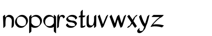 Murisa Valeria Bold Font LOWERCASE