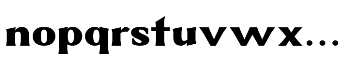 Muritoney Medium Font LOWERCASE