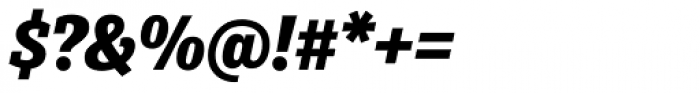 Muriza ExtraBold Italic Font OTHER CHARS