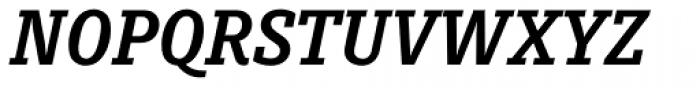 Muriza SemiBold Italic Font UPPERCASE