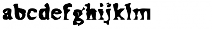 Murkshine Font LOWERCASE