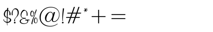 Murray Hill Std Regular Font OTHER CHARS