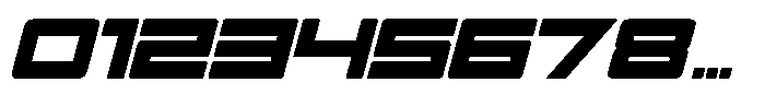 Musch Sports Italic Font OTHER CHARS