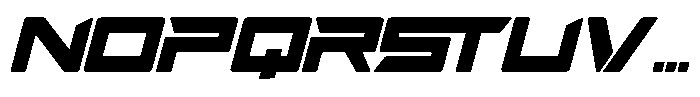 Musch Sports Italic Font UPPERCASE