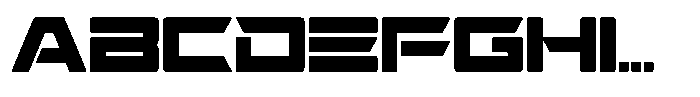 Musch Sports Regular Font UPPERCASE