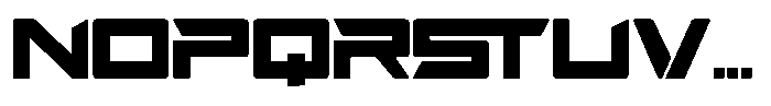 Musch Sports Regular Font UPPERCASE