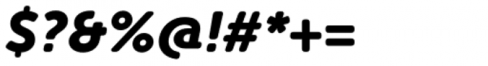 Museo Sans Rounded 900 Italic Font OTHER CHARS