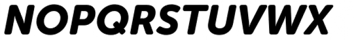 Museo Sans Rounded 900 Italic Font UPPERCASE