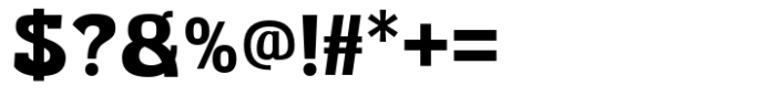 Musero Bold Font OTHER CHARS