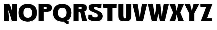 Musero Bold Font LOWERCASE