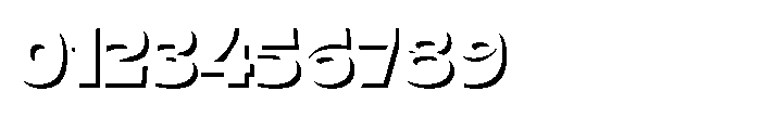 Musha Shadow Font OTHER CHARS
