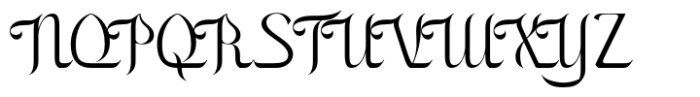 Mushafa Regular Font UPPERCASE