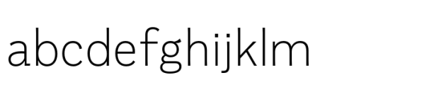 Mushin Extra Light FONT