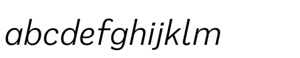 Mushin Light Italic FONT
