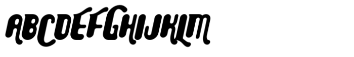 Music Store Italic Font UPPERCASE