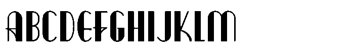 Musical Feature JNL Regular FONT