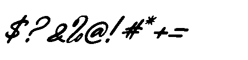 Muslyne Lettavella  Italic Italic Font OTHER CHARS