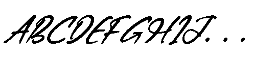 Muslyne Lettavella  Italic Italic Font UPPERCASE