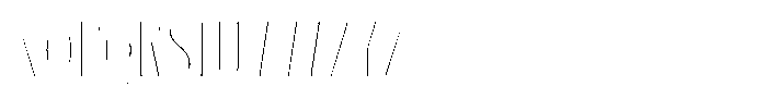 Mustacher Inline Fx Font LOWERCASE